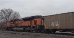 BNSF coal train DPU